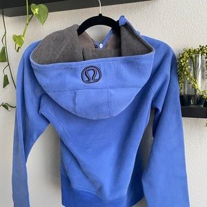 blue lululemon scuba hoodie
